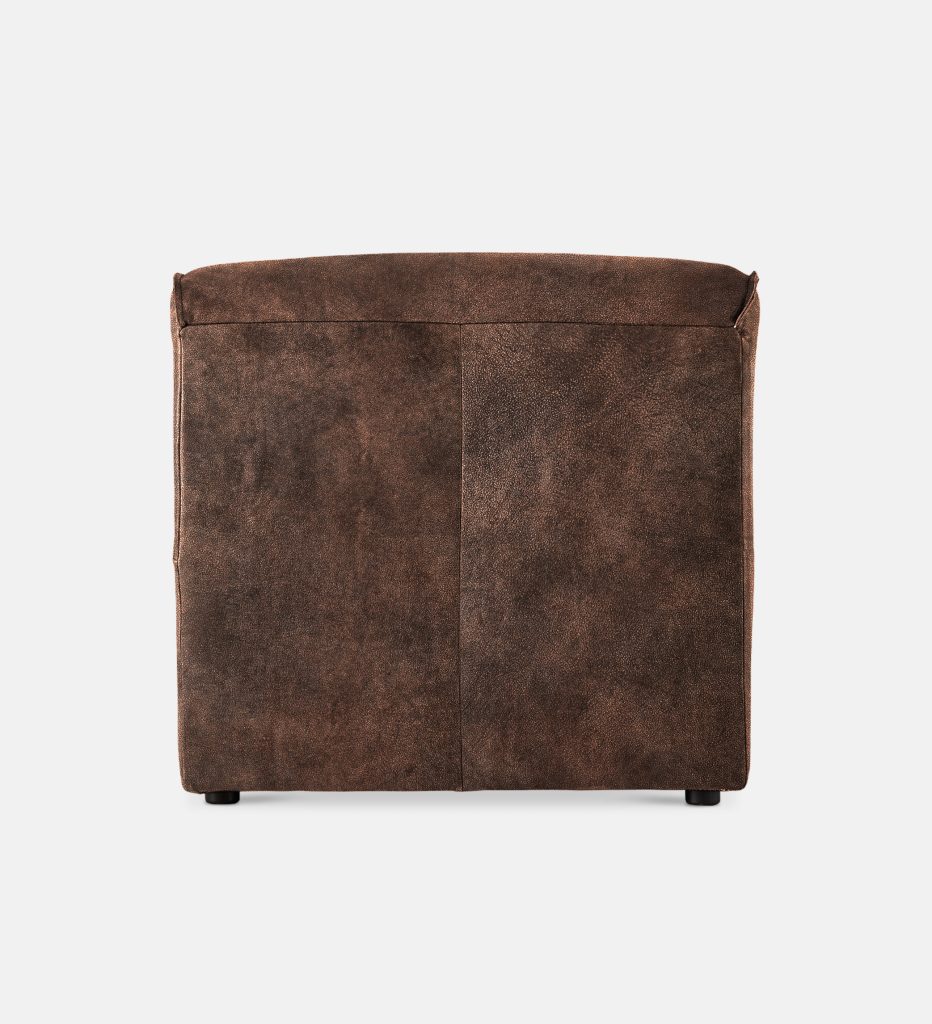 Congo Leather Modular Daybed Piece (51379)