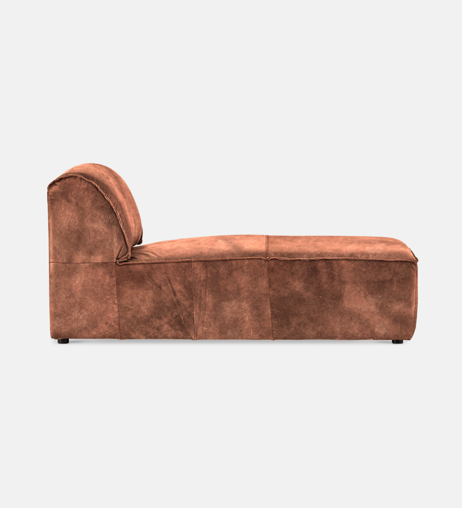 Congo Leather Modular Daybed Piece (51382)