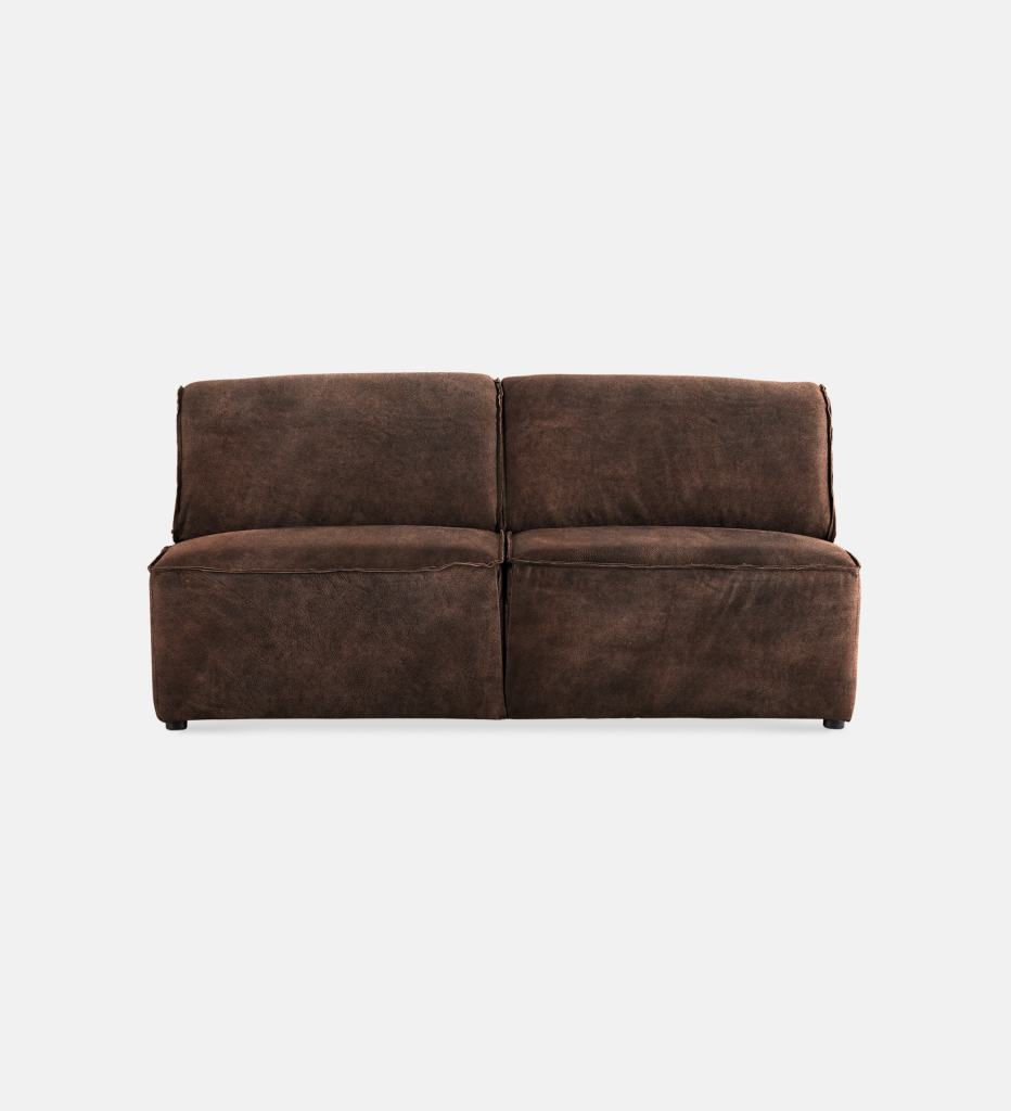 Congo Leather Modular 2 Seater (51547)