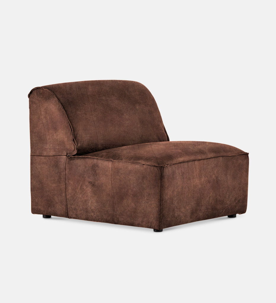 Congo Leather Modular 1 Seater (51393)