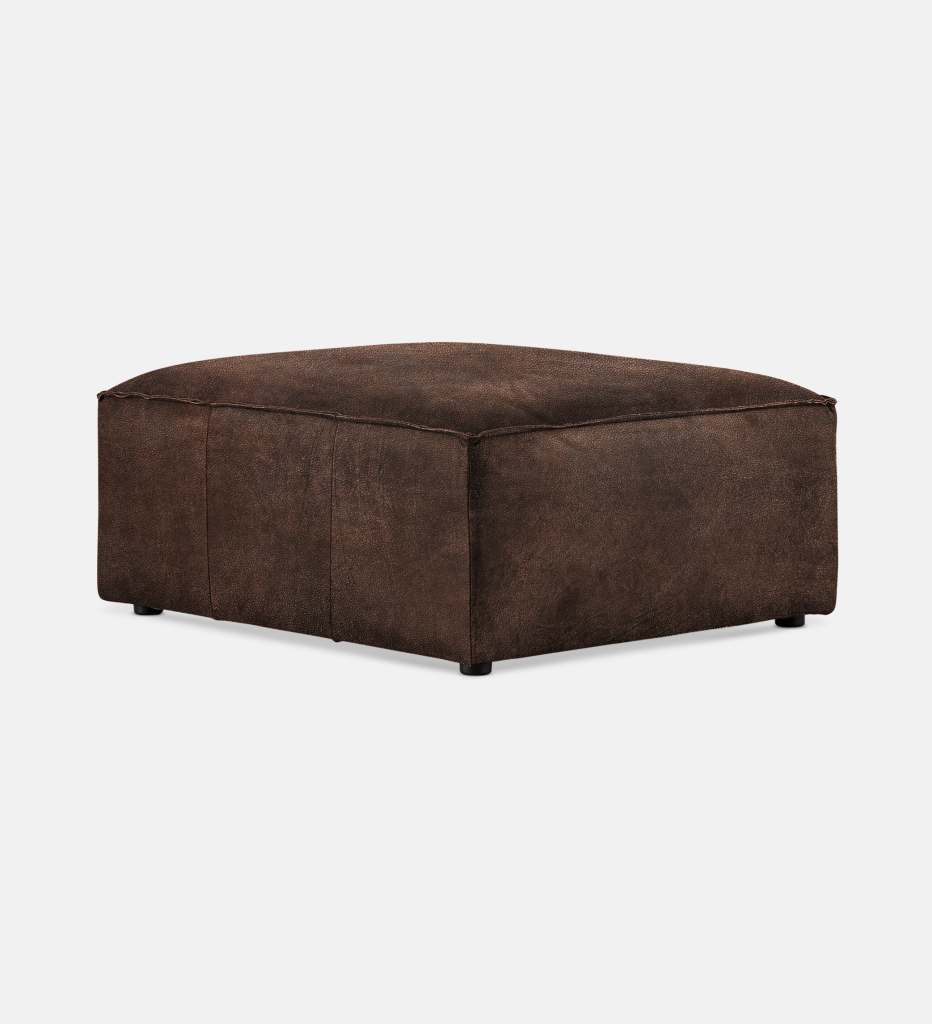 Congo Leather Modular Ottoman (51665)