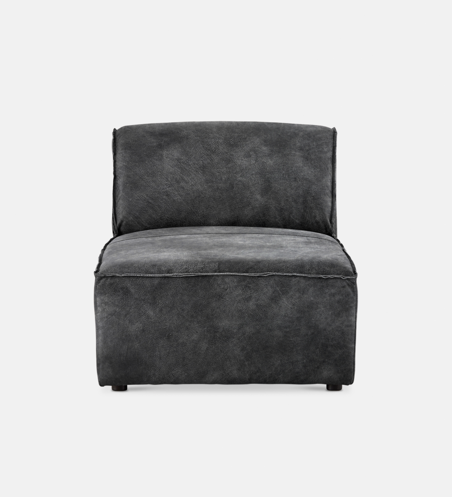 Congo Leather Modular Daybed Piece (51396)