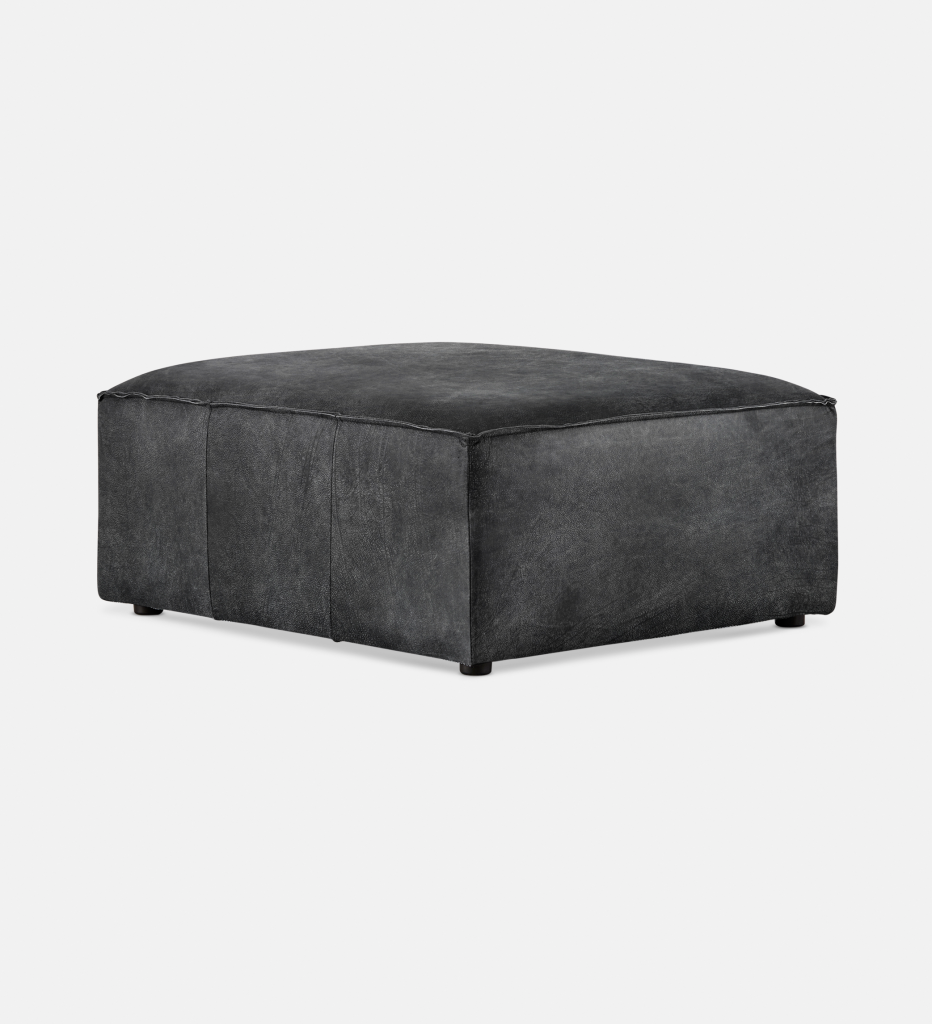 Congo Leather Modular Ottoman (51669)