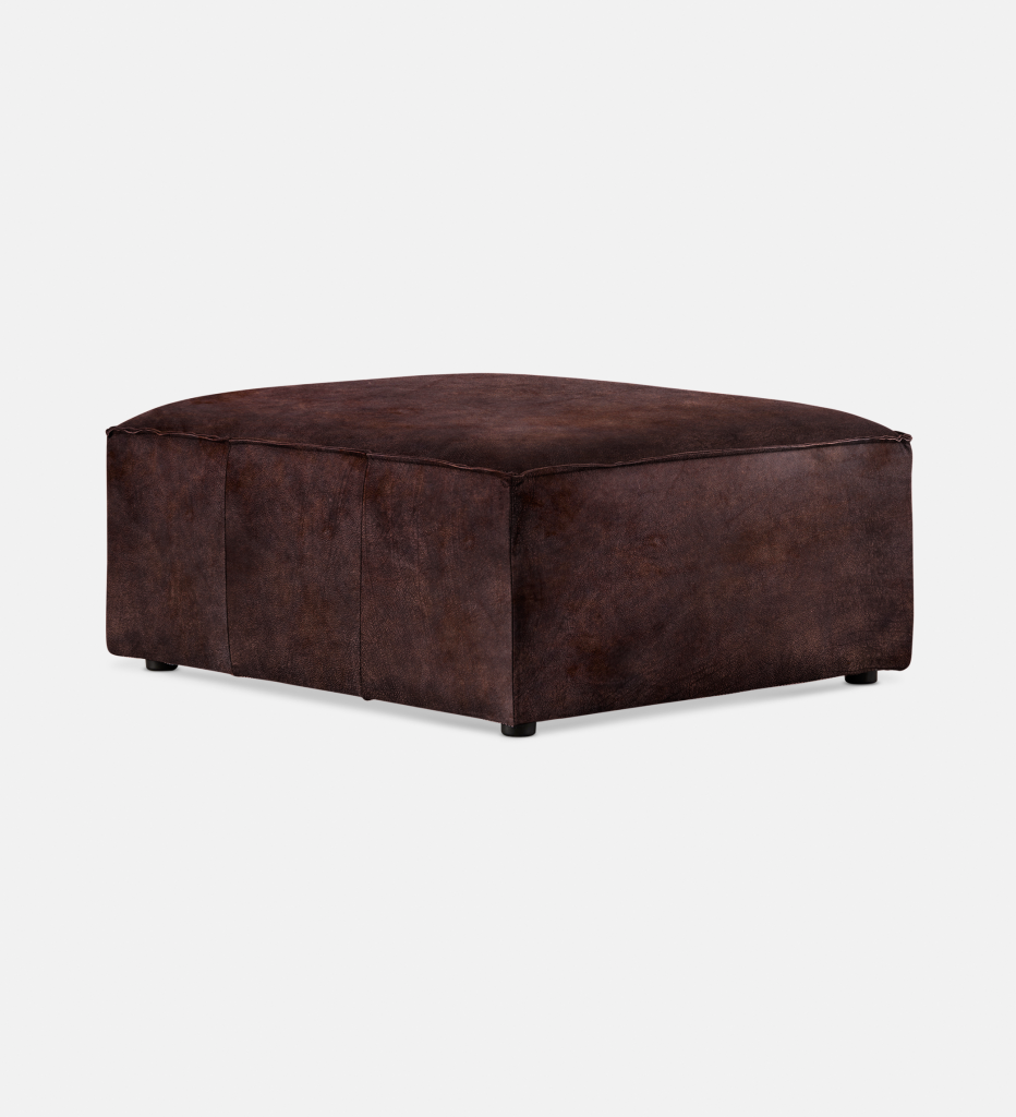 Congo Leather Modular Ottoman (51671)