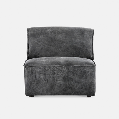 Congo Leather Modular Couch - 1 Seater