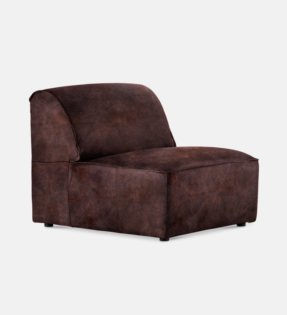Congo Leather Modular 1 Seater (51409)