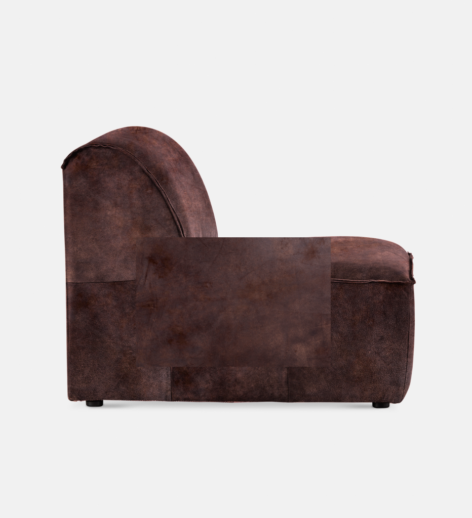 Congo Leather Modular 1 Seater (51410)