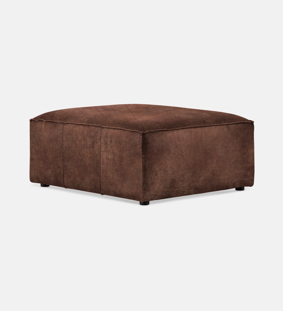 Congo Leather Modular Ottoman (51679)