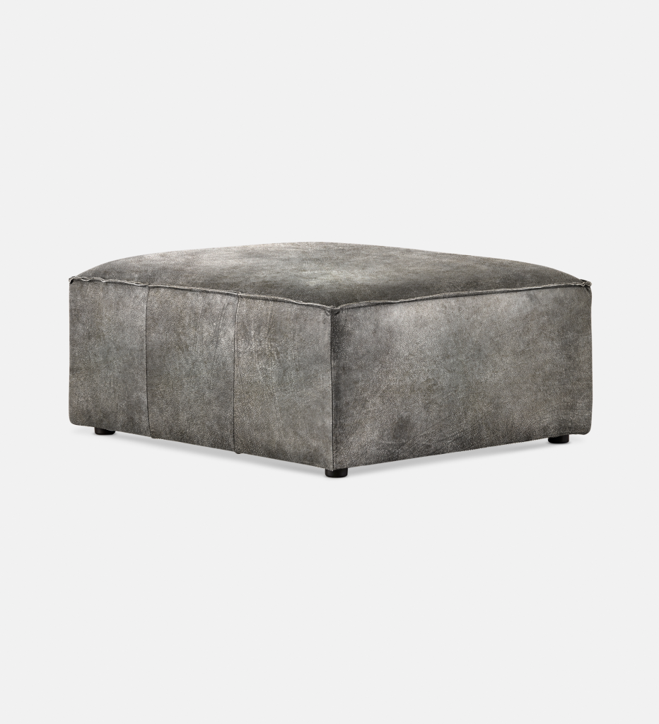 Congo Leather Modular Ottoman (51685)
