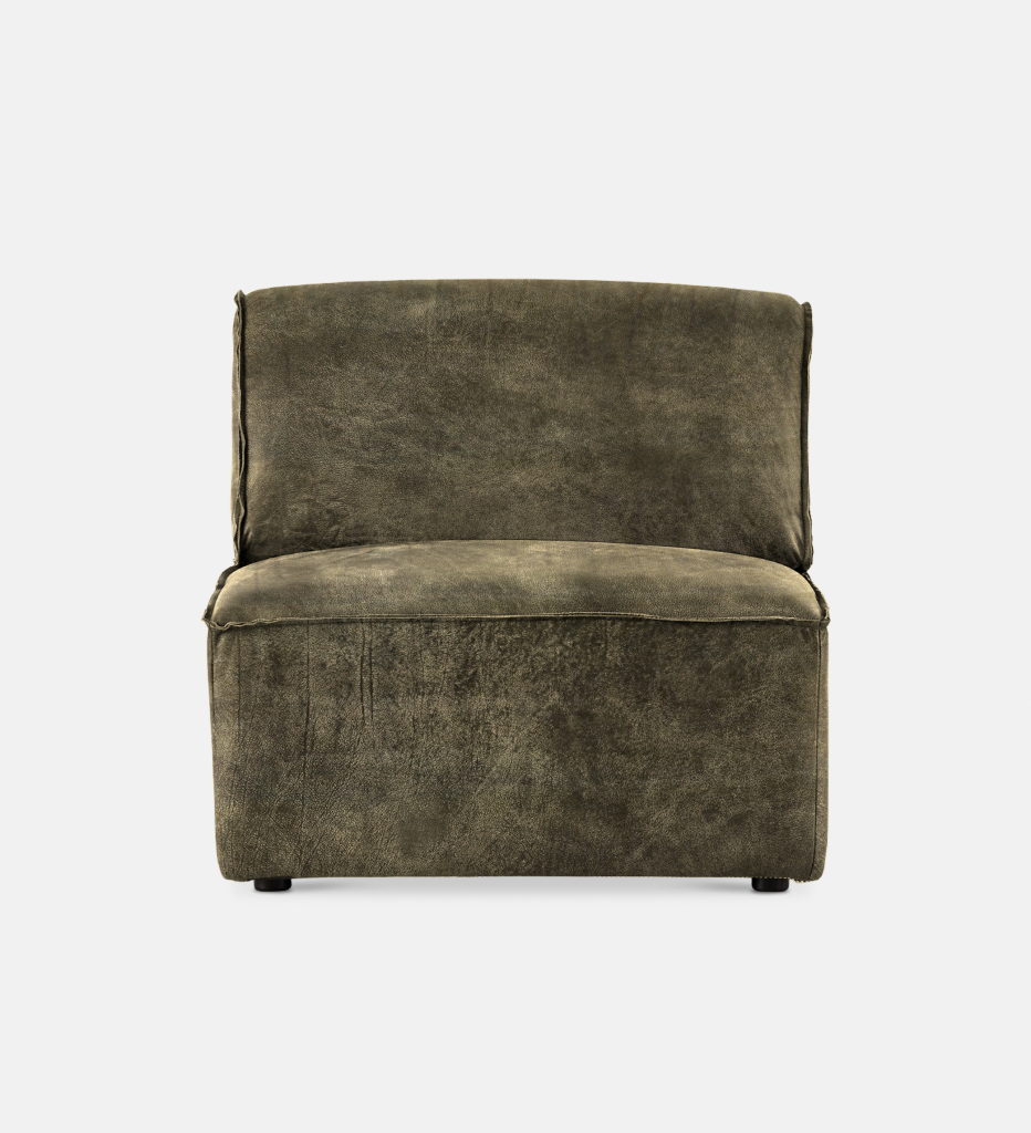 Congo Leather Modular 1 Seater (51420)