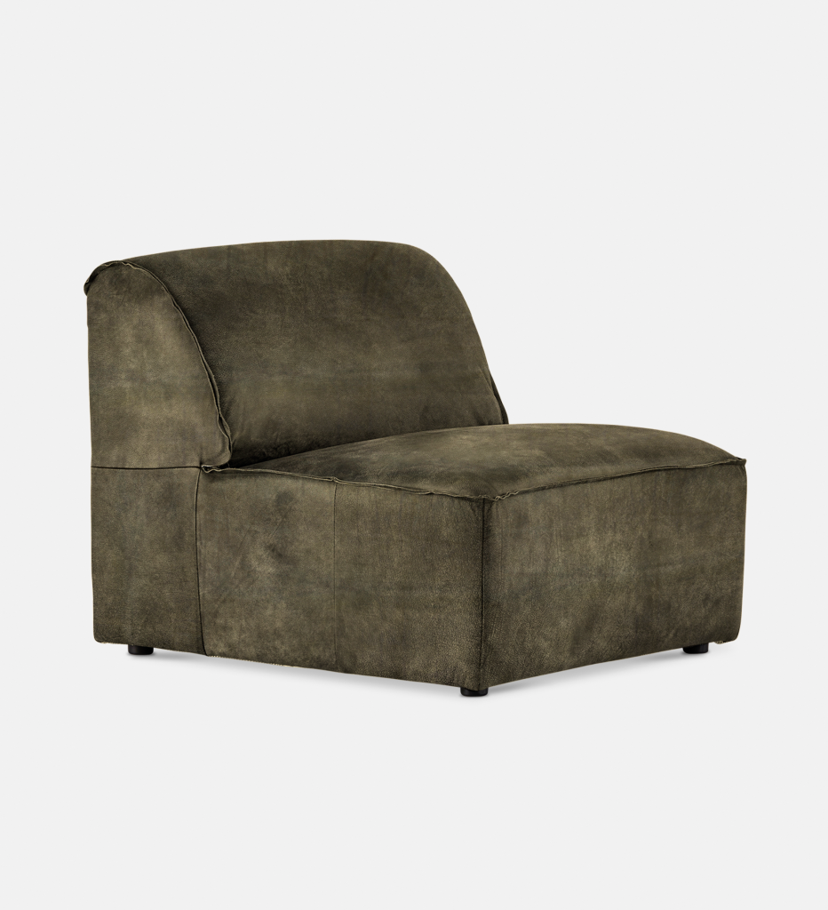 Congo Leather Modular 1 Seater (51421)