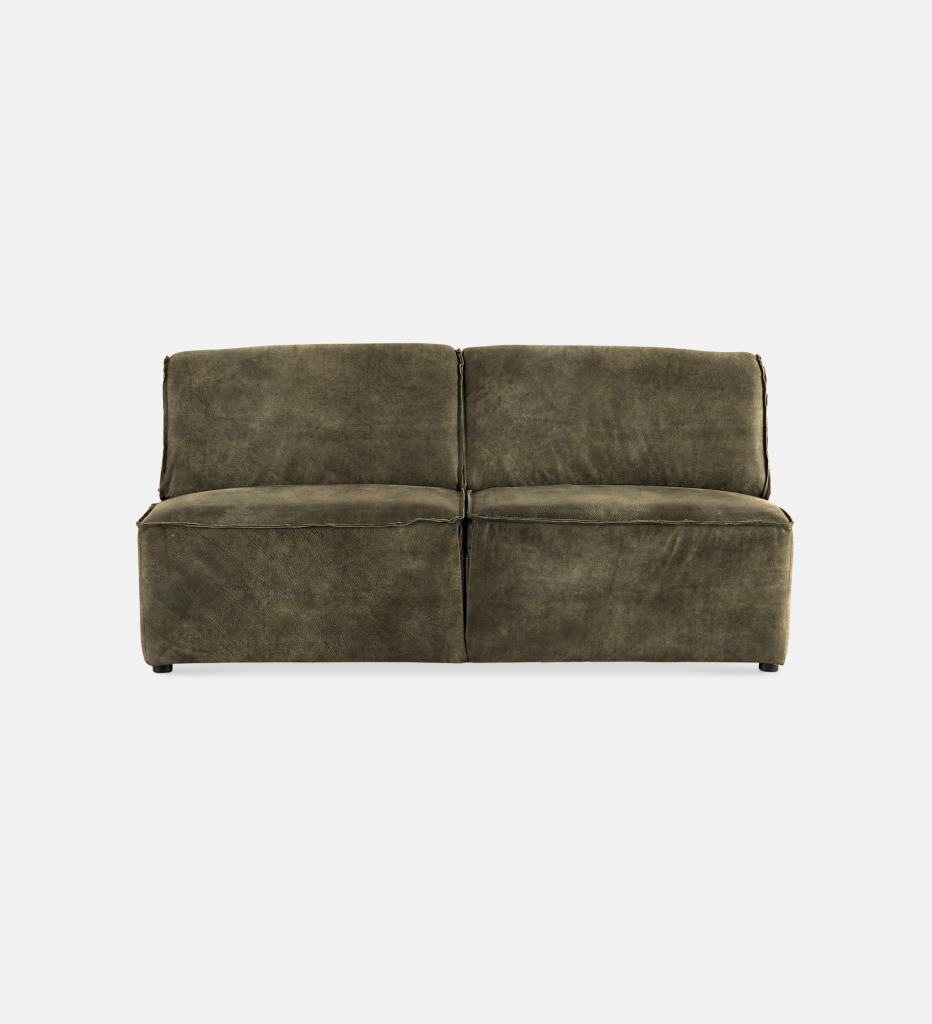 Congo Leather Modular 2 Seater (51557)