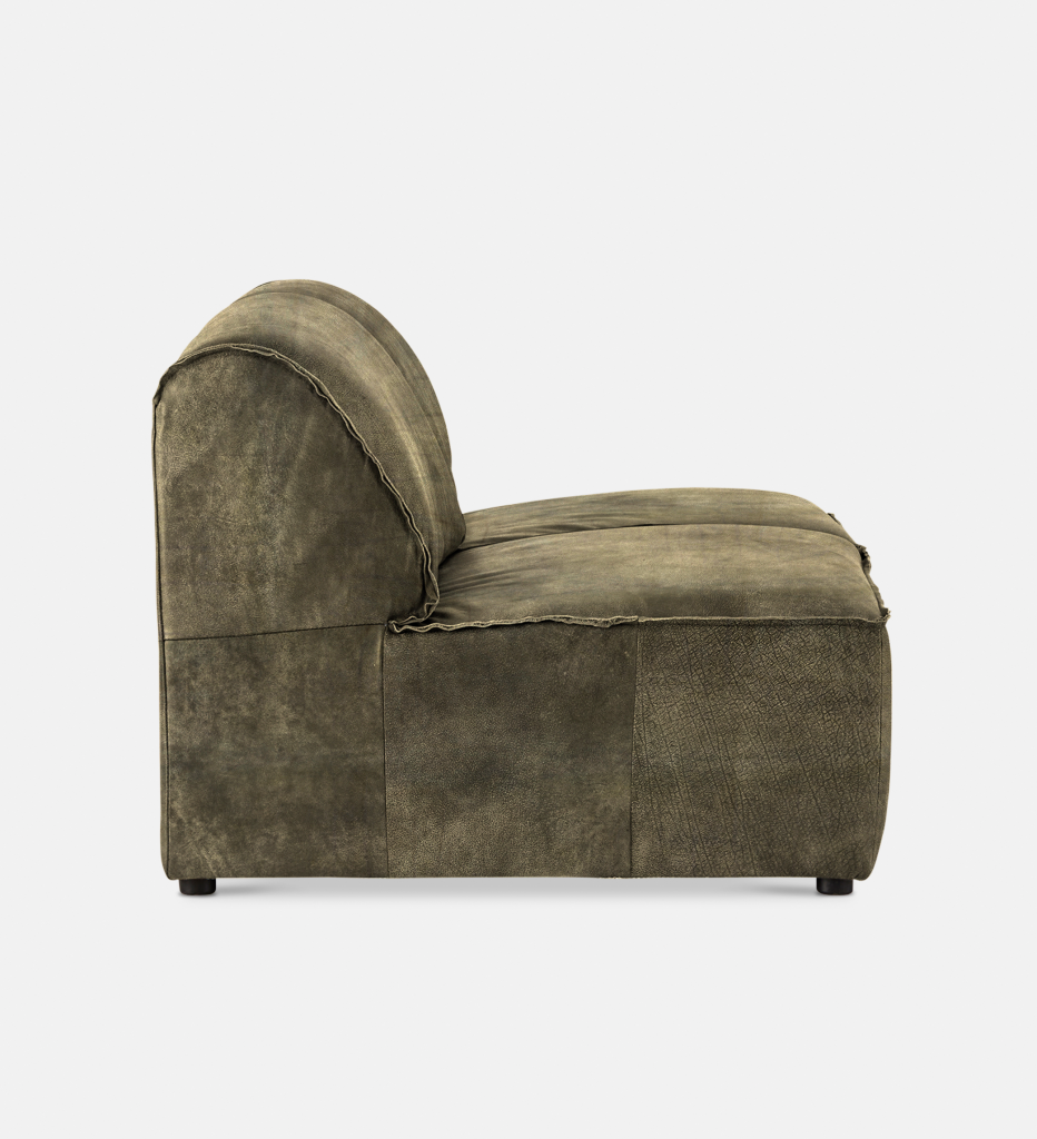 Congo Leather Modular 2 Seater (51559)