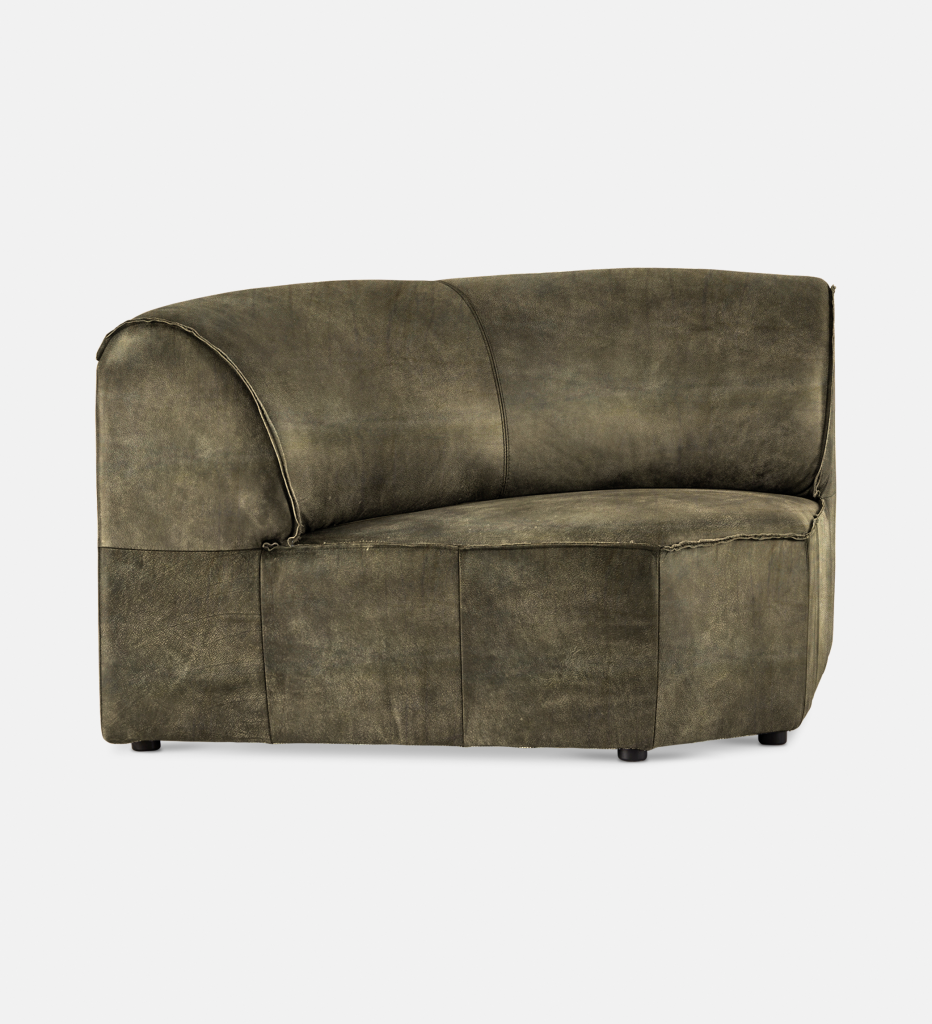 Congo Leather Modular Corner Piece (51561)