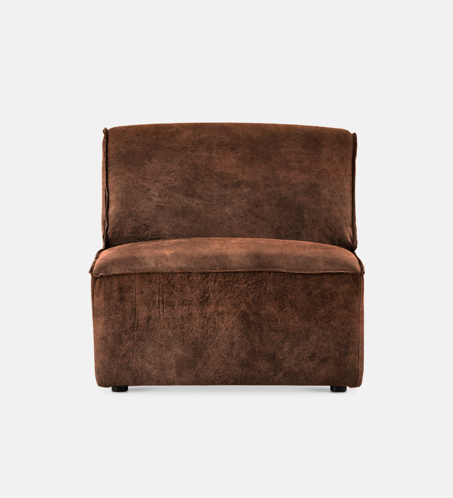 Congo Leather Modular 1 Seater (51428)