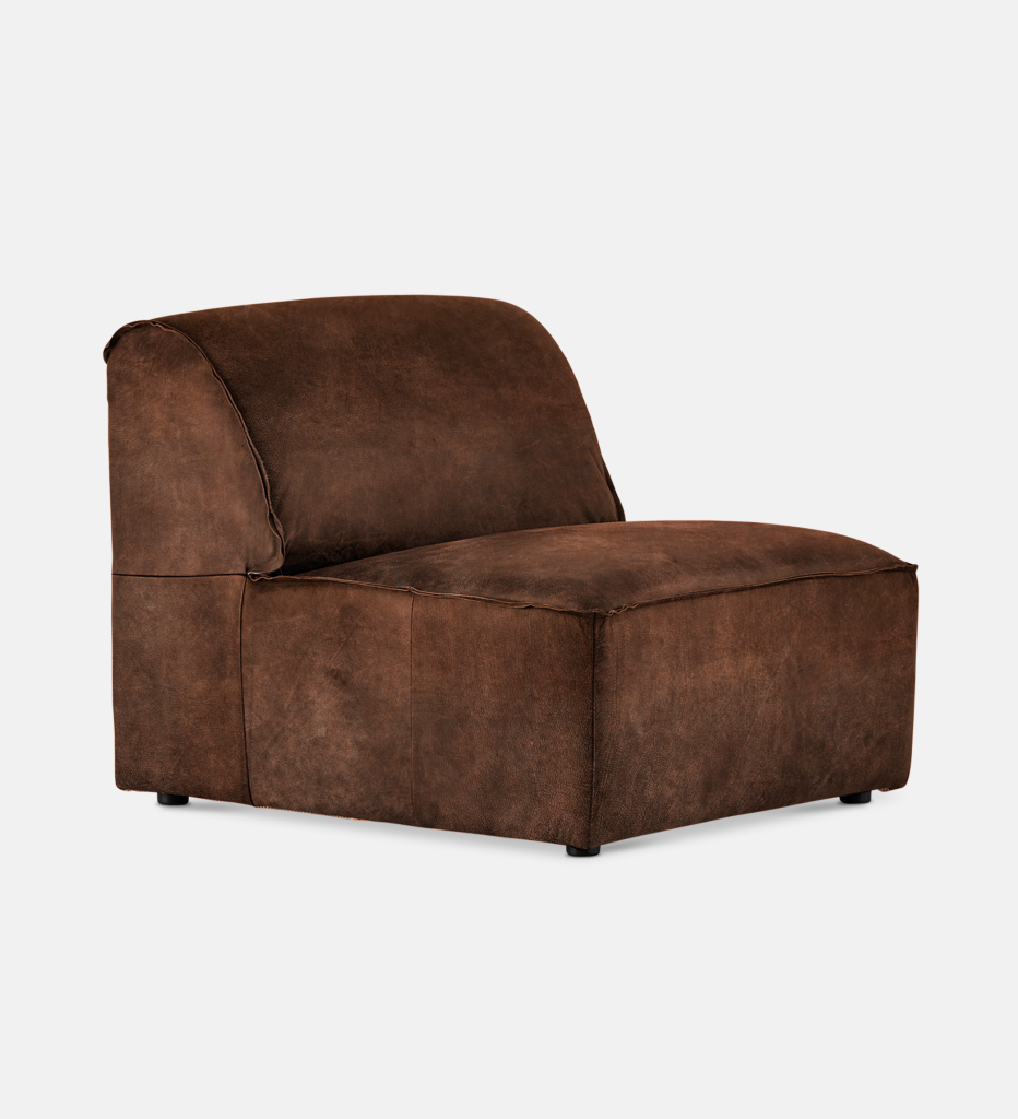 Congo Leather Modular 1 Seater (51429)