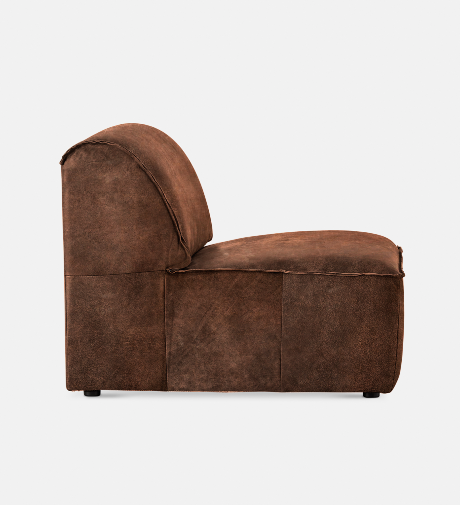 Congo Leather Modular 1 Seater (51430)