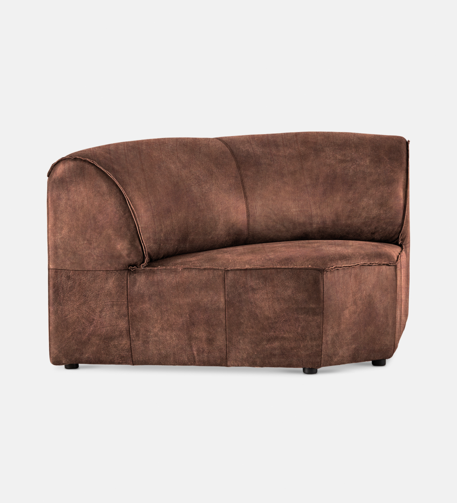 Congo Leather Modular Corner Piece (51563)