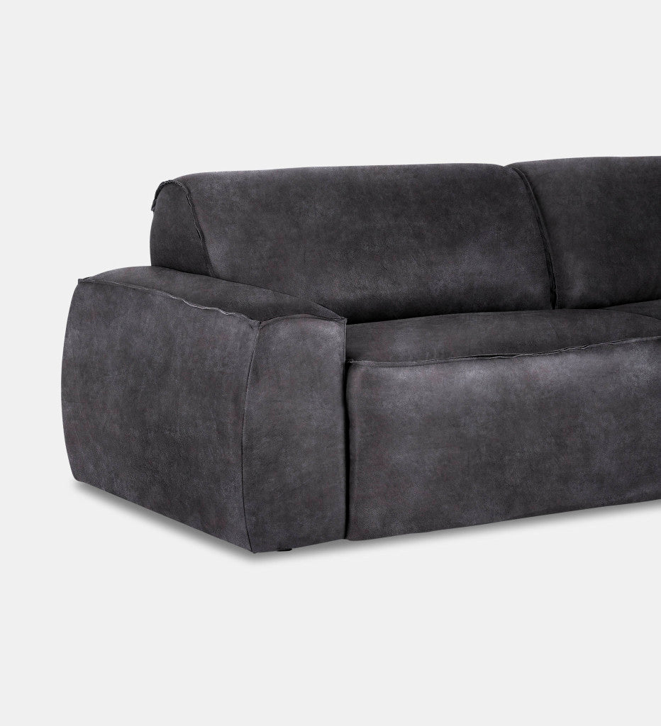 Congo Leather 3 Seater (73324)