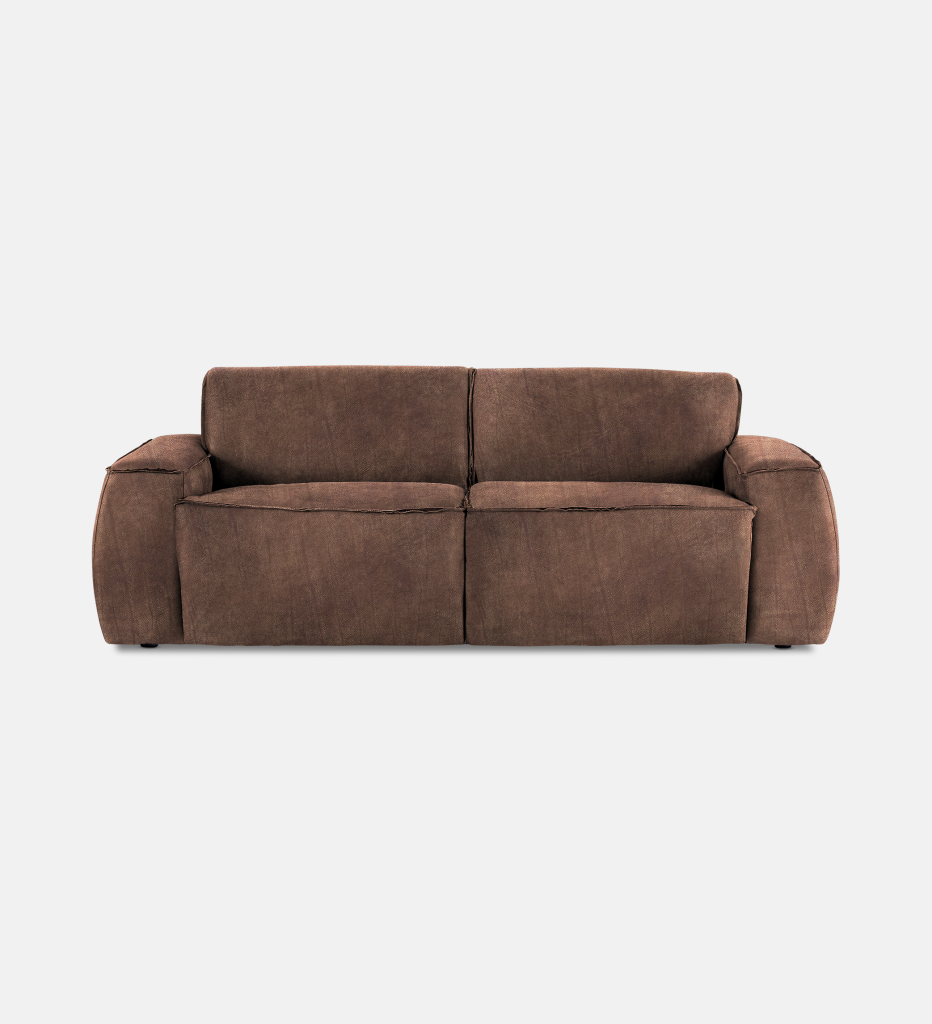 Congo Leather 3 Seater Couch (19327)