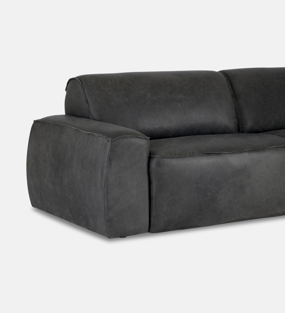 Congo Leather 3 Seater (13230)