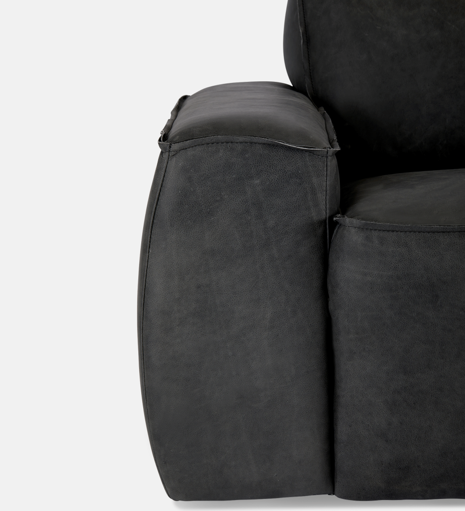 Congo Leather 3 Seater (13231)