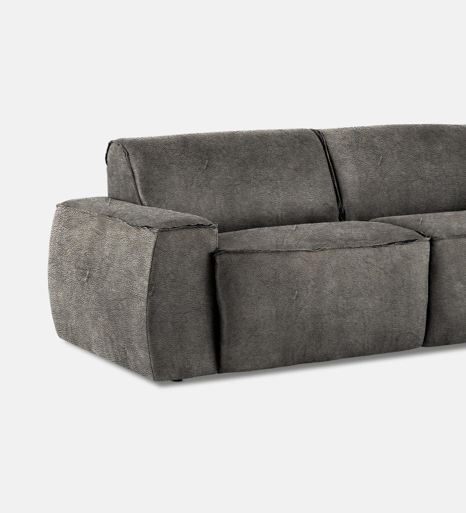 Congo Leather 3 Seater (13282)
