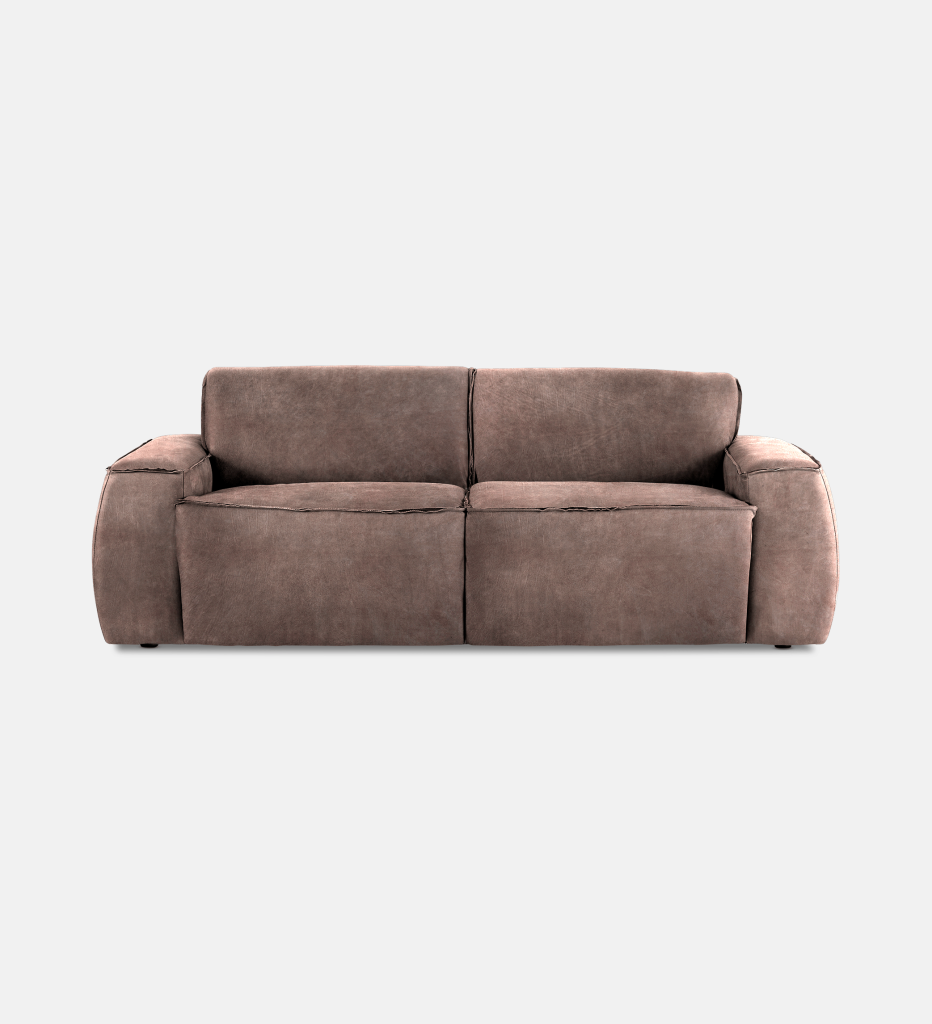 Congo Leather 3 Seater (13293)