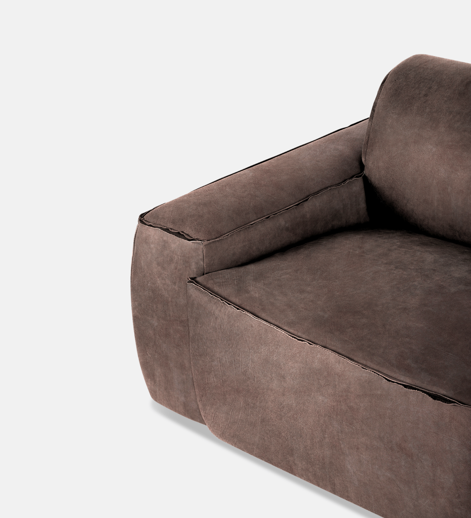 Congo Leather 3 Seater (13296)