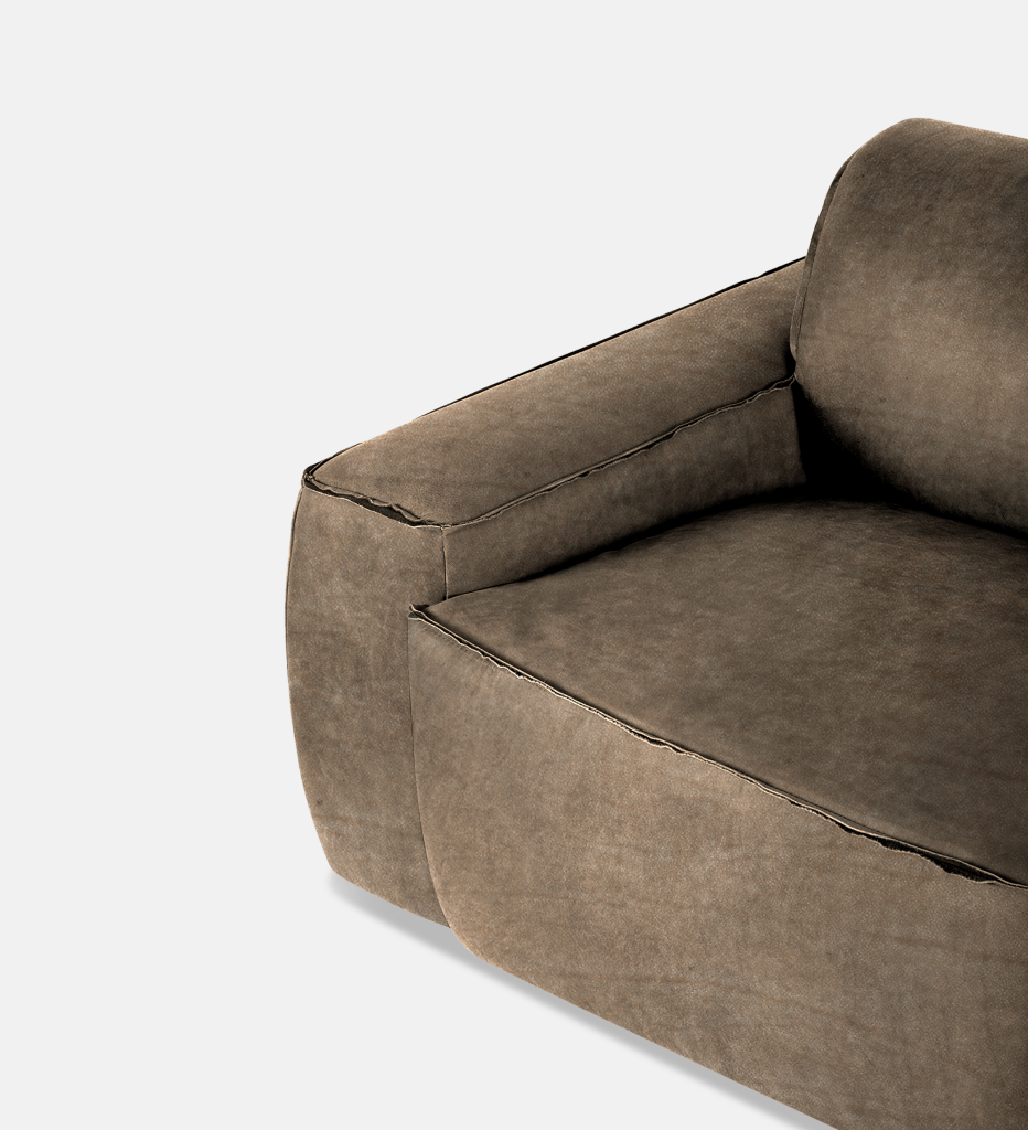 Congo Leather 3 Seater (13303)