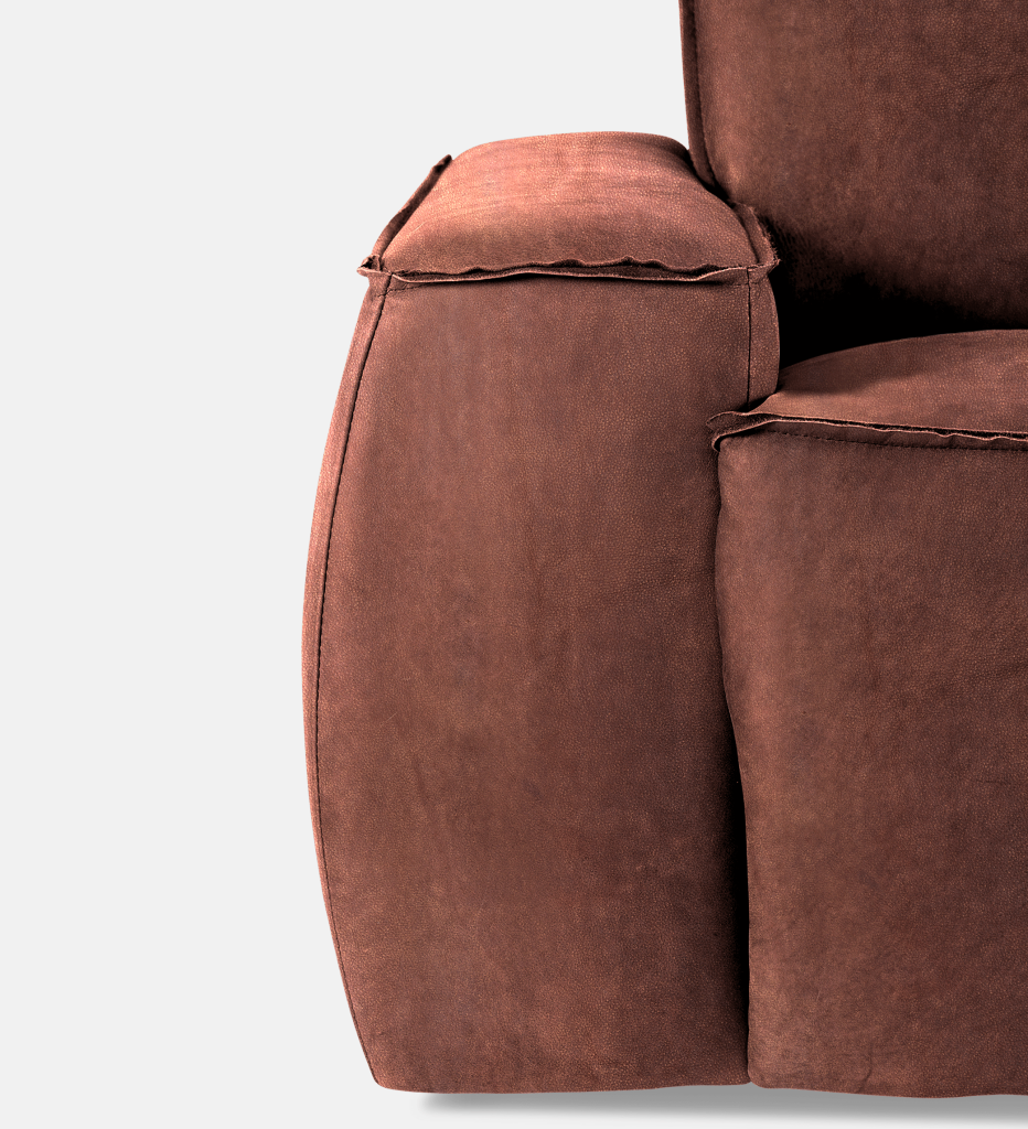 Congo Leather 3 Seater (13351)