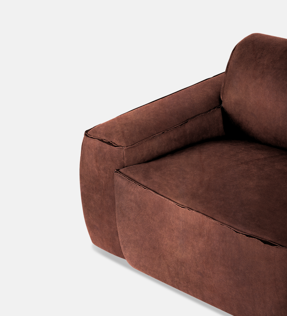 Congo Leather 2 Seater (13357)