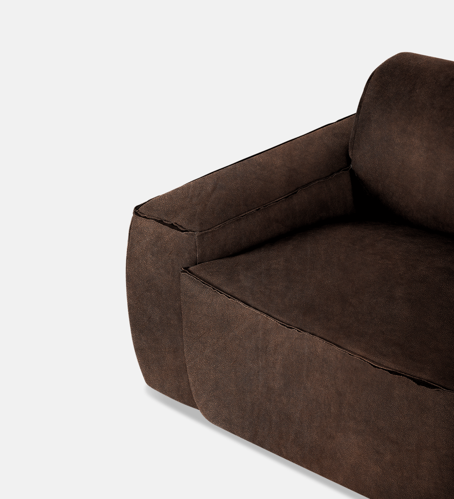 Congo Leather 3 Seater (13364)