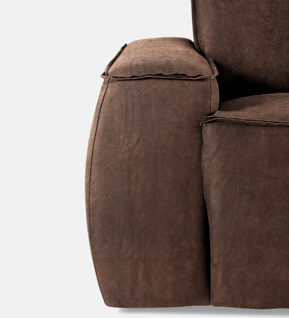 Congo Leather 3 Seater (13365)