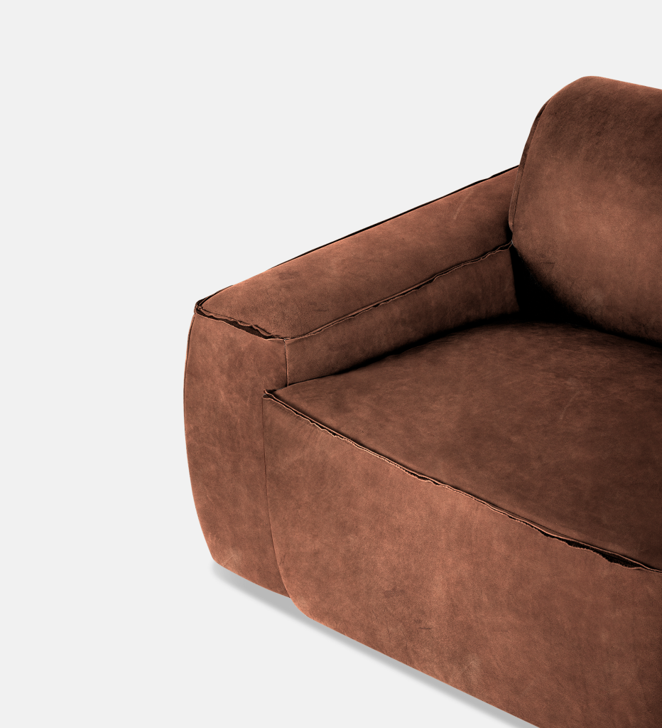 Congo Leather 3 Seater (13493)