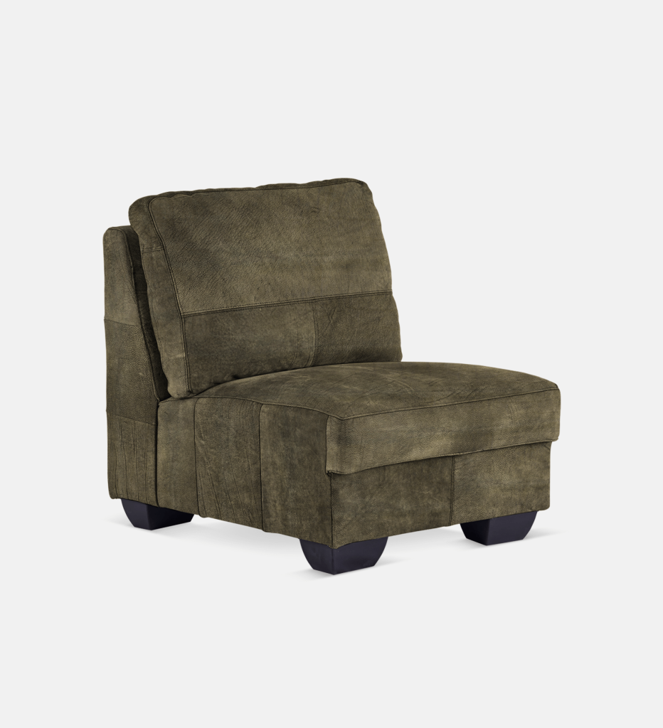 Breen Leather Modular 1 Seater (33659)