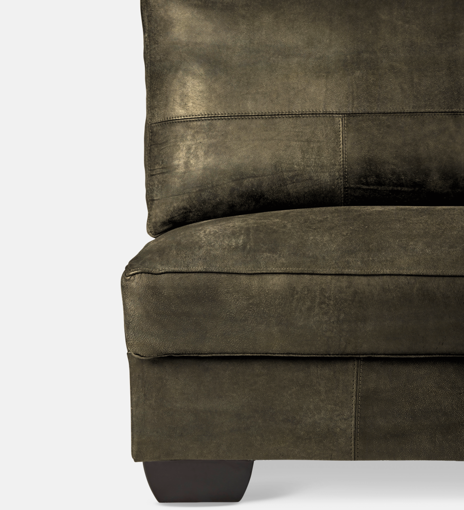 Breen Leather Modular Chaise Right (13647)