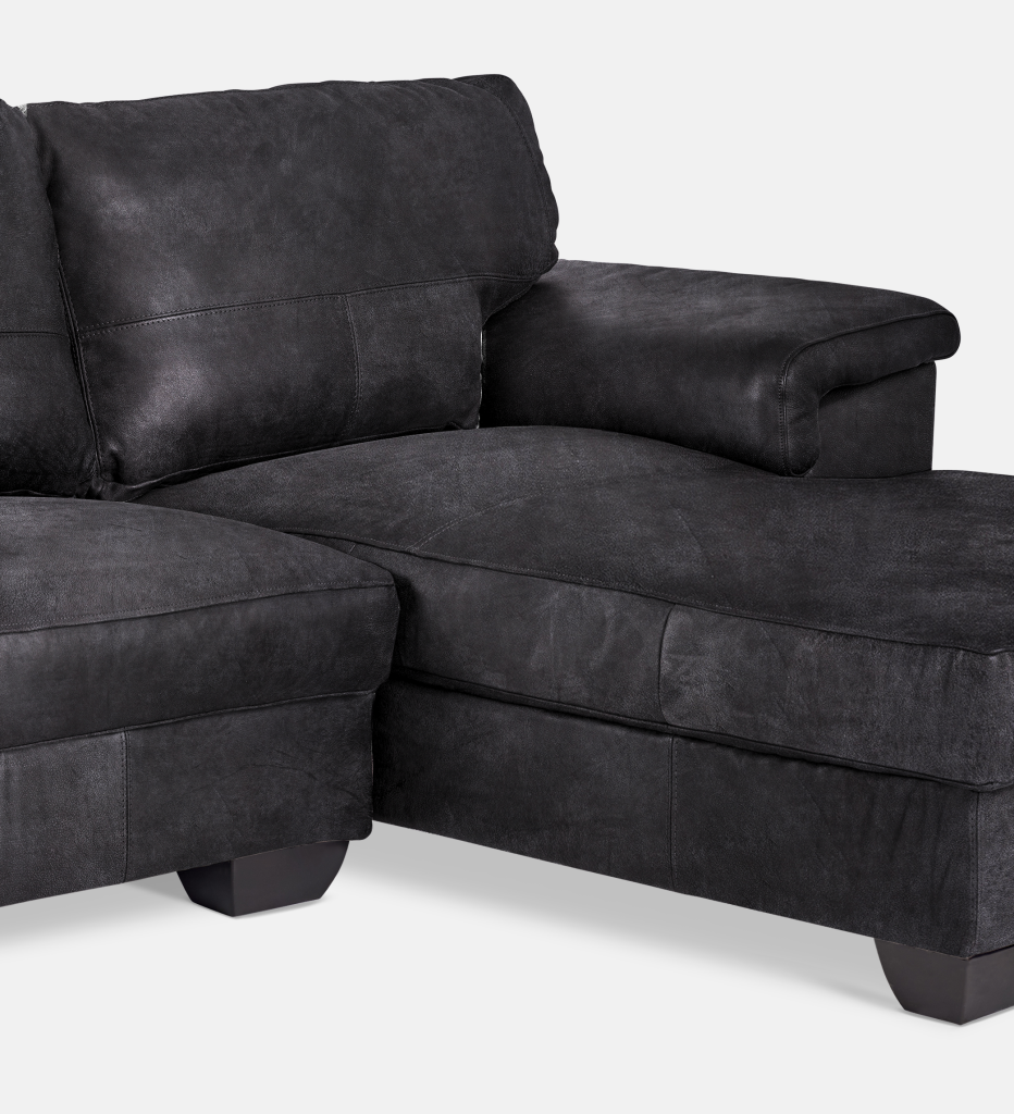 Breen Leather Slouch With Daybed Left (39136)