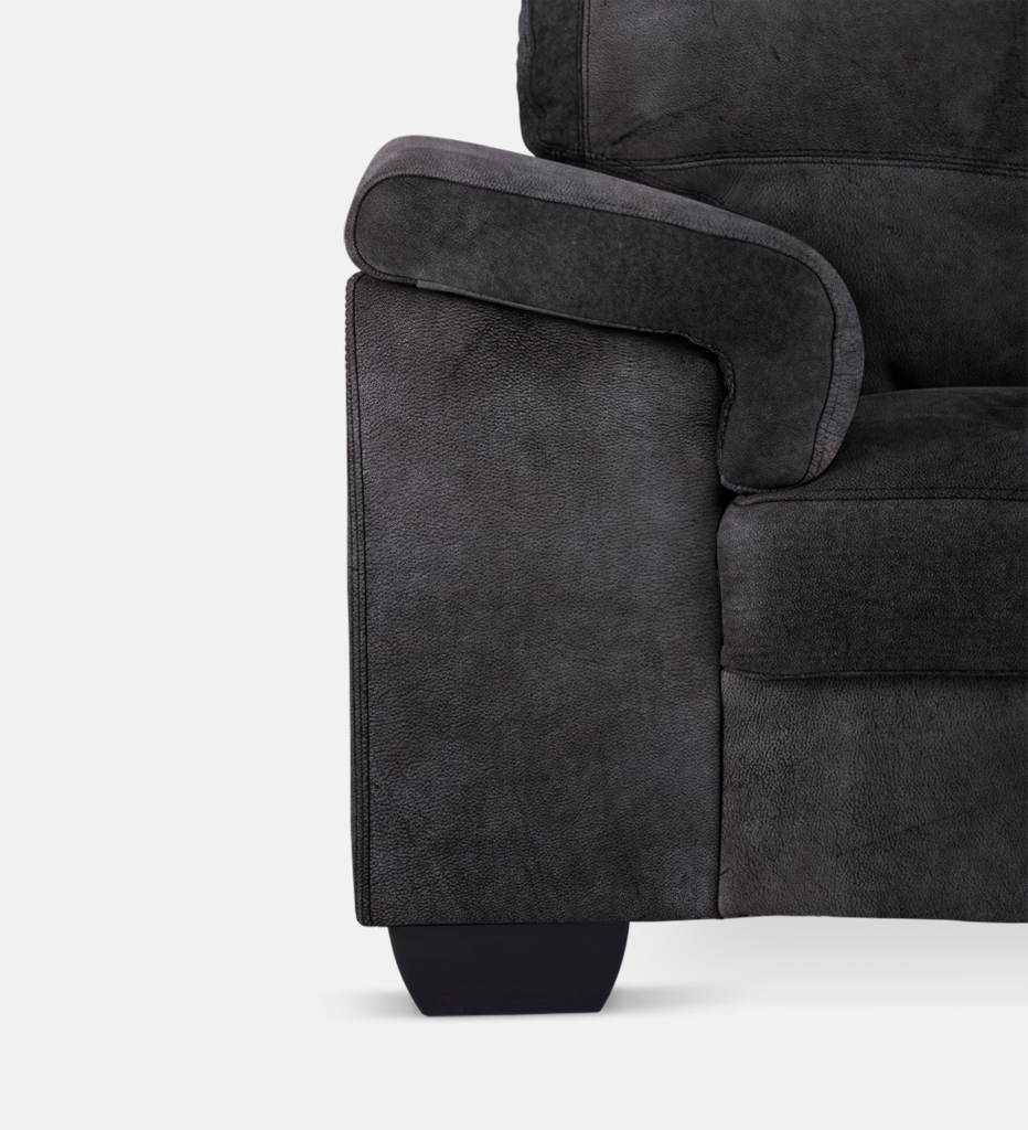 Breen Leather Slouch With Daybed Right (39862)