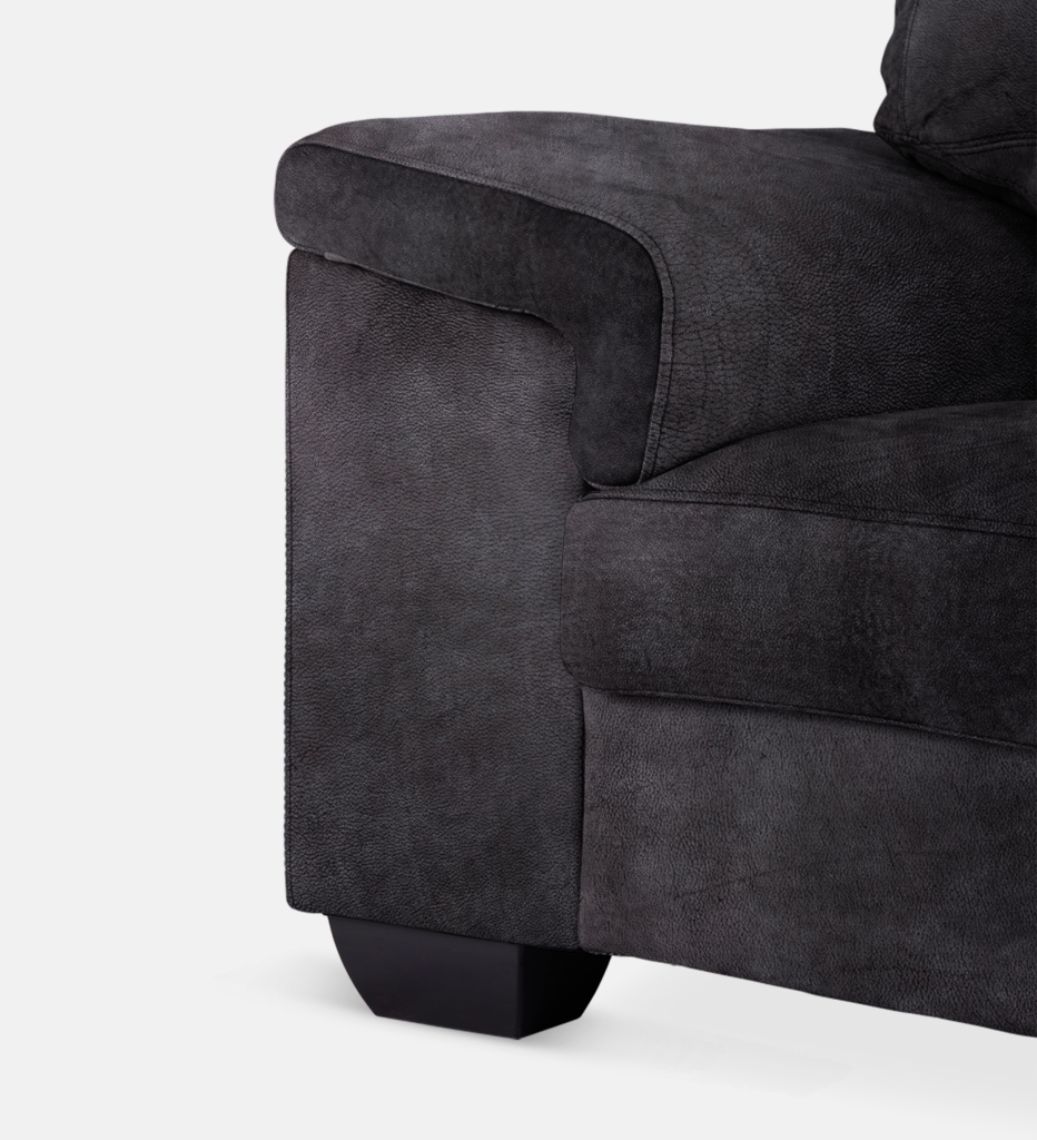Breen Leather Slouch With Daybed Right (39863)