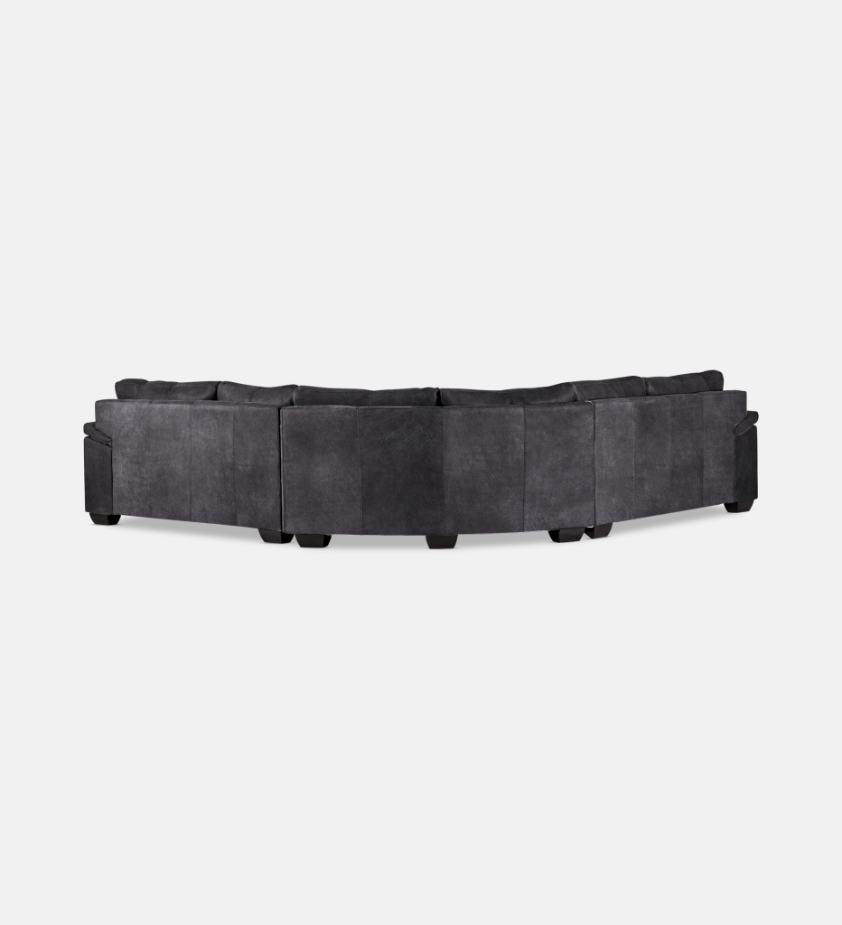 Breen Leather Slouch With Daybed Right (39866)