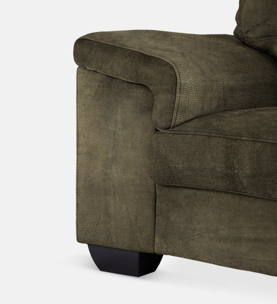 Breen Leather Slouch With Daybed Right (39880)