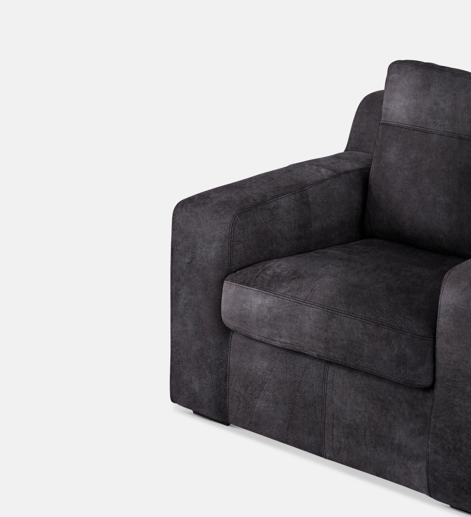 Lodge Leather 1 Seater (13807)
