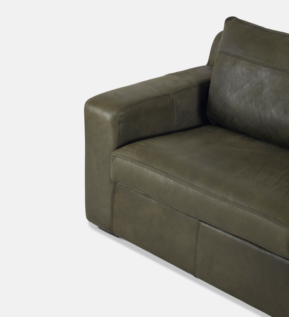Lodge Leather 2 Seater (13822)