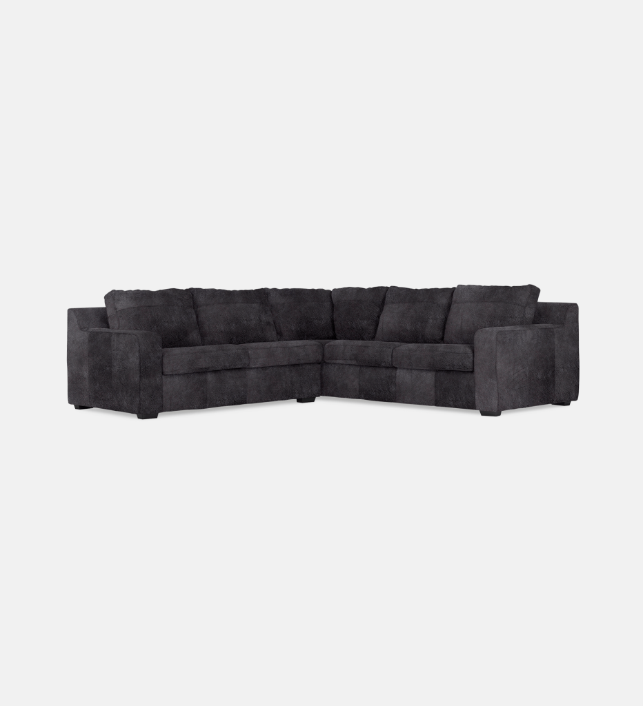 Lodge Upholstered Corner Couch