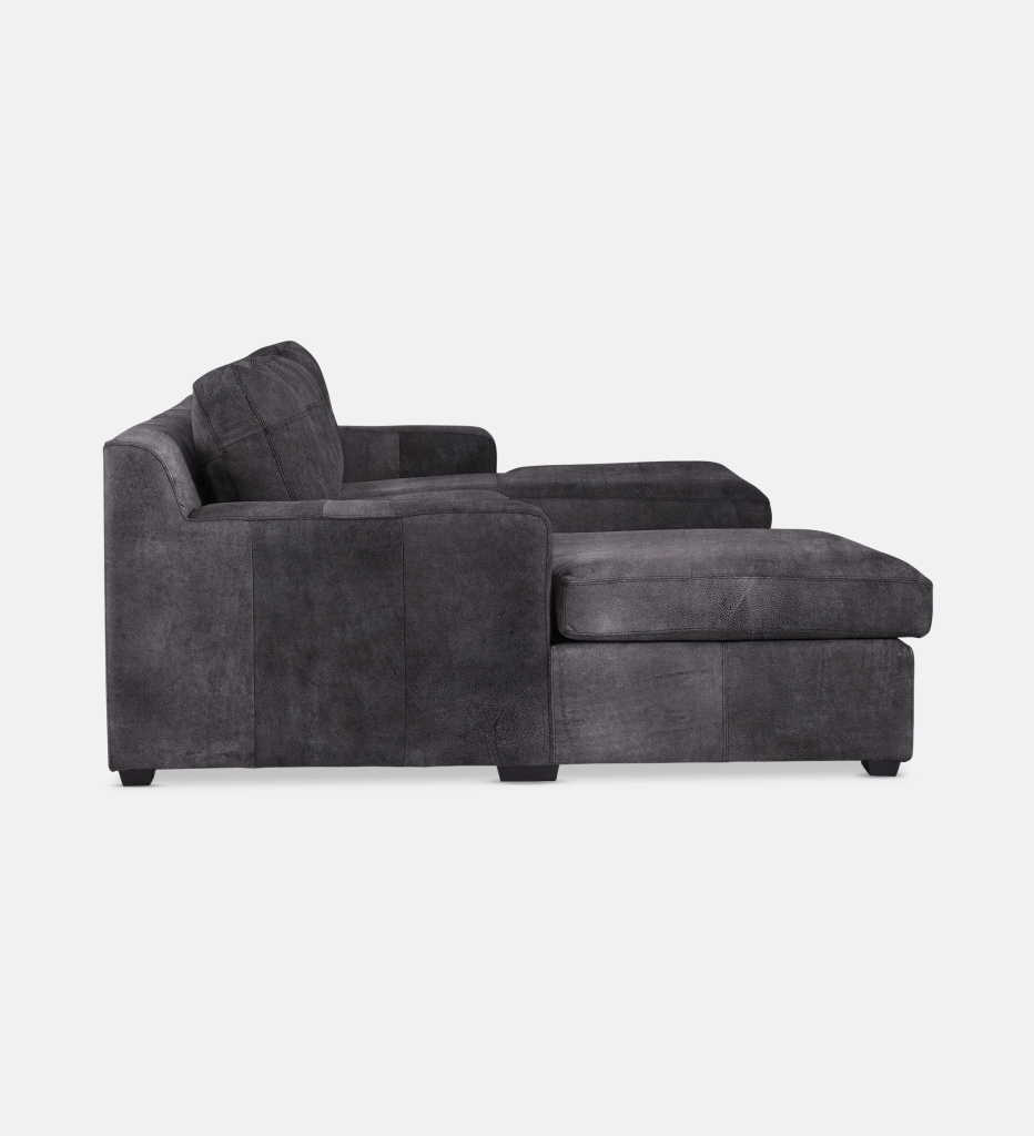 Lodge Leather Slouch With Daybed (26712)