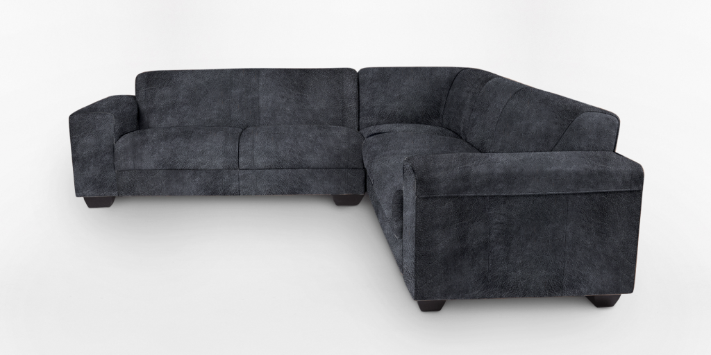 Terry Leather Corner Couch