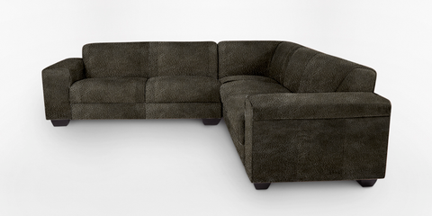 Terry Leather Corner Couch