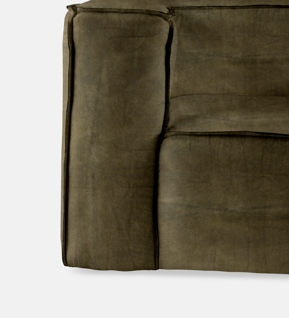 Serengeti Leather 3 Seater (13989)