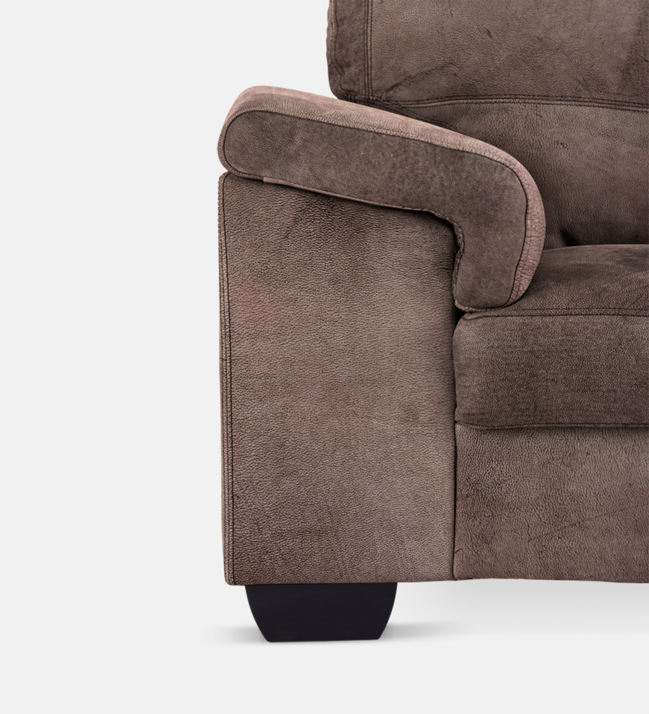 Breen Leather Slouch With Daybed Right (39884)